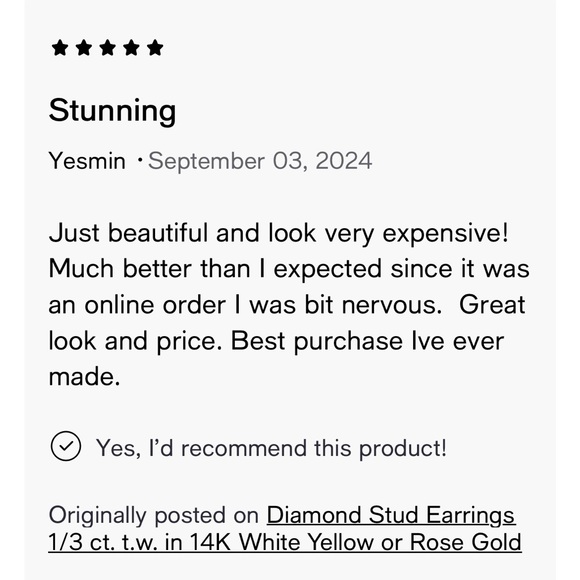 Diamond Halo Earrings - Picture 14 of 16